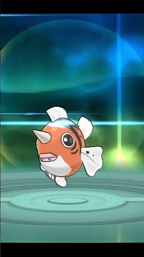 Goldeen Evolves into seaking #pokemon #pokemonevolution #gamingshorts #shortsfeed #shorts #gaming