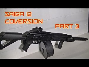 Saiga 12 Conversion - Fire Control Group Installation Part 3/5