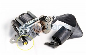 How can I tell if my seat belt is a single stage belt or dual stage belt or even a triple stage belt?