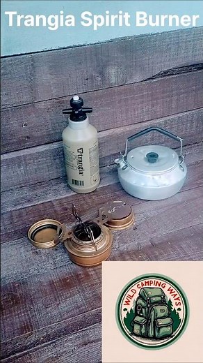 Trangia Spirit Burner Wild camping stove