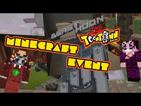 I Hosted a TOONTOWN Event in my Minecraft Server