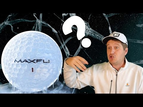Testing The Firmest Golf Ball (Maxfli Tour X) in Winter Temperatures Broke My Brain