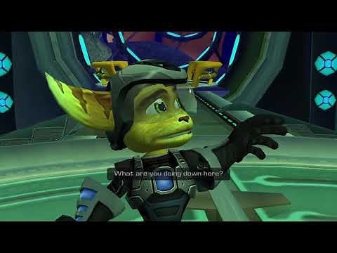 Ratchet & Clank - Up Your Arsenal (PS3) - 060 - Cutscene - Slim Cognito! (on Aquatos)