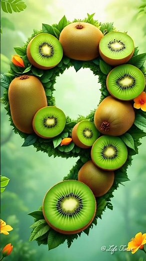 Wild Kiwi Jungle Numbers | 9 to 0 Countdown 🥝 #countdown #shorts