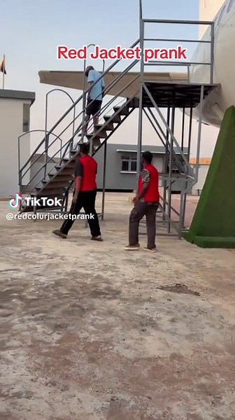 Red Jacket Prank: Hilarious Clothing Surprise