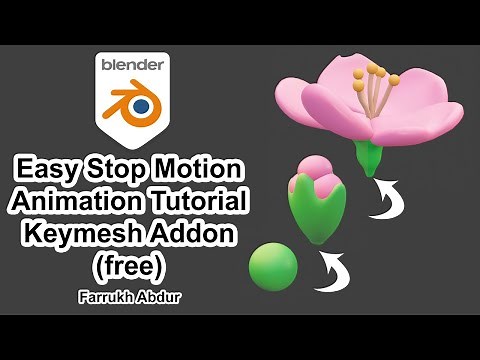 Easy Stop Motion Animations - Keymesh (Free Addon) - Blender