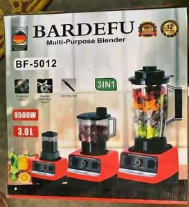 [Hot Item] 8 in 1 Bardefu Blender Bf-5012 Bf-5032 Heavy Duty Bardefu Blender Bf-5040 Food Mixer Grinder 3 Cups 9500W Juice Bardefu Blender Juicer Blender Machine 3 in 1