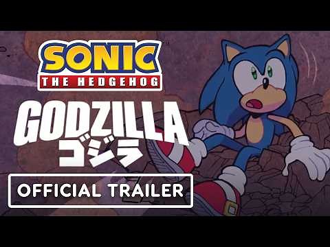 Sonic The Hedgehog x Godzilla - Official Comic Book Series Crossover Trailer