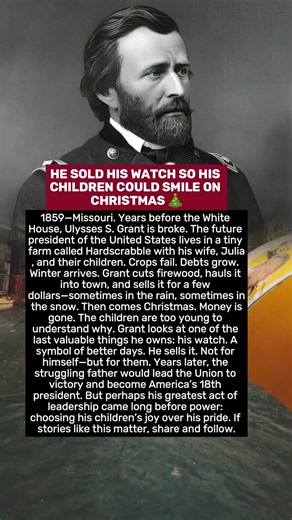 HE SOLD HIS WATCH SO HIS CHILDREN COULD SMILE ON CHRISTMAS 🎄