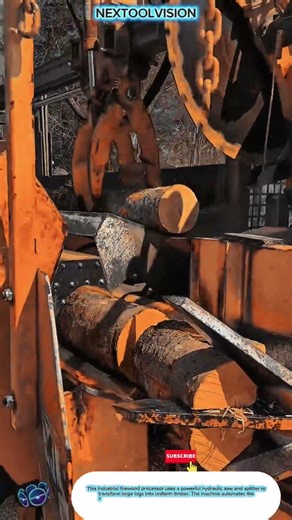 Machines avancées de traitement du bois de chauffage pour une industrie du bois professionnelle et