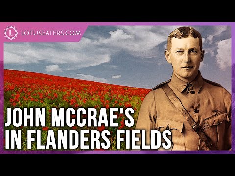 An Armistice Day Poem | In Flanders Fields by John McCrae