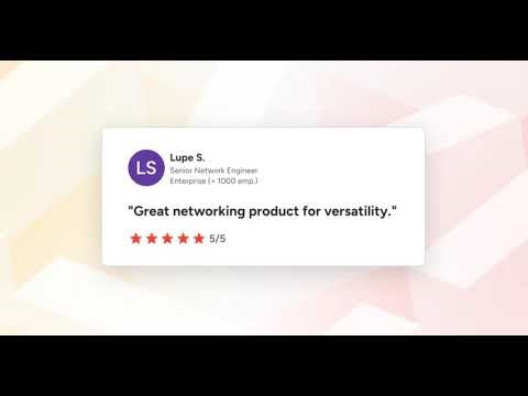 What VyOS Customers Say for Us - G2
