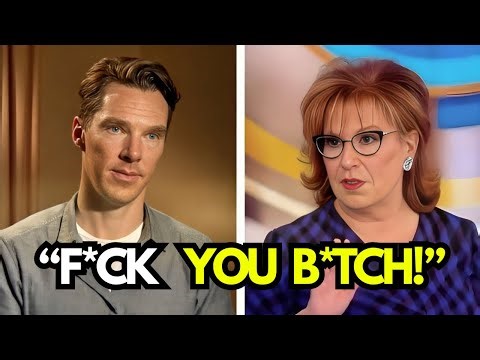 Benedict Cumberbatch STORMS Off The ViewAfter Brutal Argument With Joy Behar
