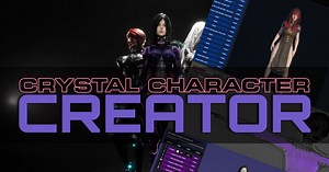 Crystal Character Creator | Sculpt Design Equip any Model & GC2 Integration | Game Toolkits | Unity Asset Store