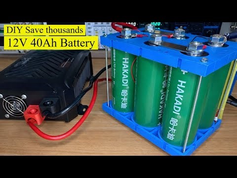 how to make home solar battery backup 12v 40Ah Battery - SAVE Thousands, inverter 12v