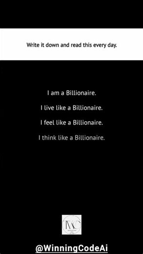 I Am a Billionaire | #billionairemindset #billionairelifestyle #motivation #shorts