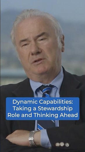 Quick Briefing 35: Dynamic Capabilities Explained - Why Leaders Must Take a Stewardship Role