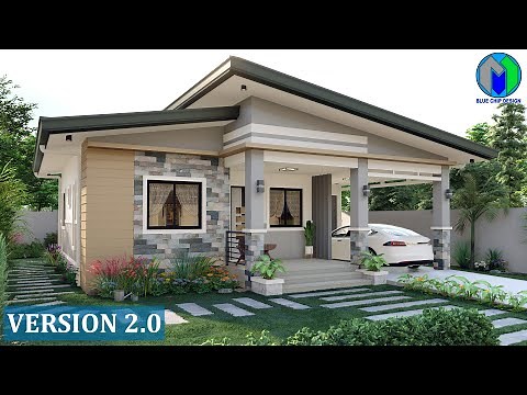 Small House Design | Simple House | Shed type roof | Modern House Design