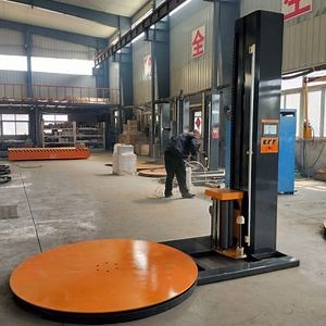 [Hot Item] Automatic Pallet Wrapping Machine for Stretch Film Packaging