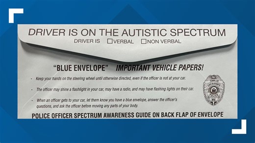 Police in Cape Elizabeth are making traffic stops less stressful for drivers on the autism spectrum