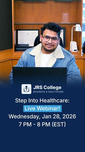 JRS College of Business & Healthcare on Instagram: "🚀 Ready to step into a future in healthcare? Join JRS College Webinar for our PSW Information Session, in partnership with Aariyah Immigration! 📅 Wed, Jan 28, 2026 | 🕖 7 PM - 8 PM (EST) Learn everything you need to know about Personal Support Worker careers, training pathways, and opportunities ahead. Plus, get answers to all your immigration-related questions! 📞 +1 (416) 292-2455 ✉️ info@jrscollege.ca 🌐 www.jrscollege.com 🎓 Don’t miss ou