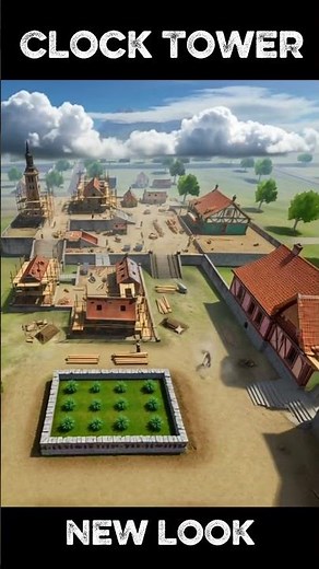 Free Fire Clock Tower Reborn 🏗️🔥 | Epic Reconstruction Animation!