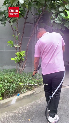 American Customer Test Drive! Siben High-Pressure Cleaning Truck with Honda Engine & Italian AR Pump