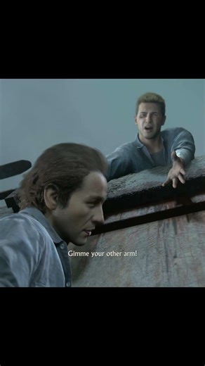 The Moment Nathan Drake Lost His Brother 😢| Nathan Drake Losing His Brother 💔 | Uncharted 4