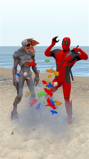 DEMOGORNON DESTROYED GOKU AND SUPERMAN BALLS BUT HULK COMES TO TAKE REVENGE #gta5 #shorts #gaming