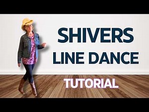SHIVERS Line Dance step by step Tutorial #linedance