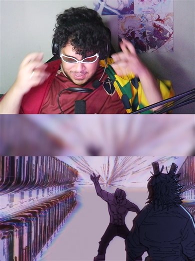 DA PRA SENTIR A ELETRICIDADE NESSE SOM FILHO #react #geek #asace #hajime #jujutsukaisen #fy #viral