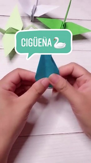 Cigüeña de Origami: Tutorial Paso a Paso