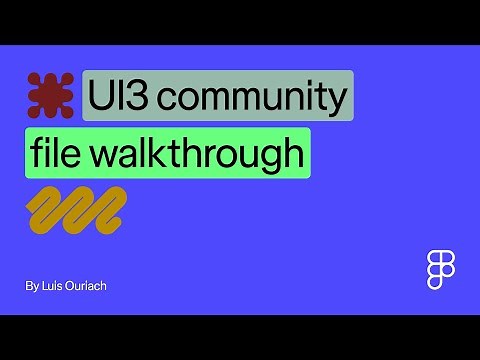UI3 community file walkthrough | Figma