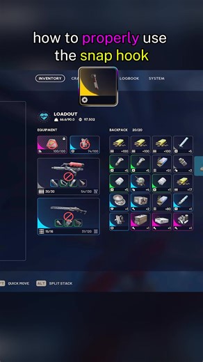 How to snap hook property #arcraiders #arcraidersgameplay | ark raids