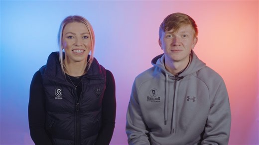 Team USA's Ethan Cepuran and Sarah Warren on growing up together in speed skating