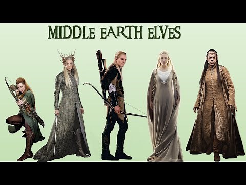 Different Types Of Middle Earth Elves
