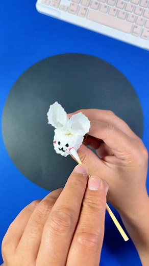 27K views · 104 reactions | Fluffy Bunny Craft #fluffyBunny #cuteCraft #funDIY | paper craft | Facebook