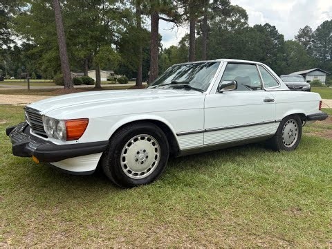 1989 Mercedes Benz 560SL (55,179 Actual Miles)