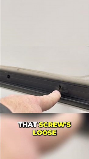 Loose Screws & Missing Parts: Fixing This RV Rail #shorts