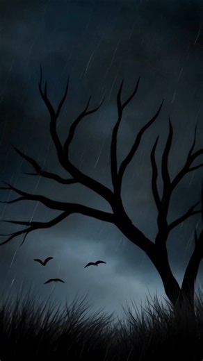 Rain Scenery Drawing 🌧️ | Digital Scenery Art | Draw Spark #shorts