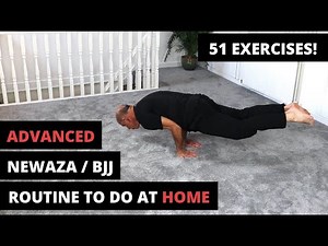 Advanced Newaza/BJJ drills to do at home (51 exercises!)