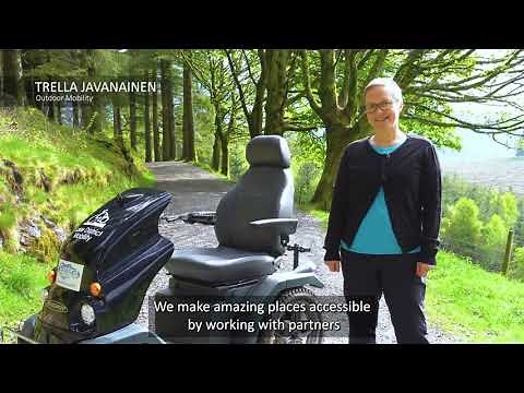 Outdoor Mobility How to use a Tramper