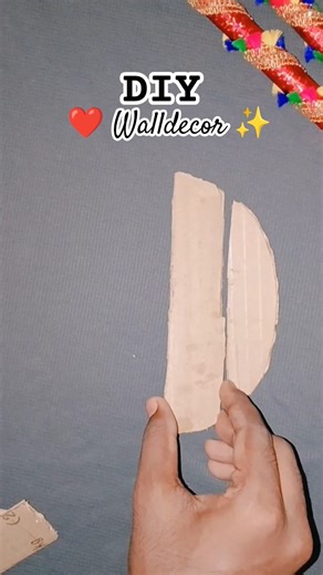 Wall decor craft |easy and simple craft ideas ❤️/#shorts