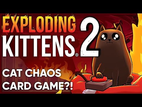 CHAOTIC CAT CARD GAME!! - Exploding Kittens 2 (PC Gameplay)
