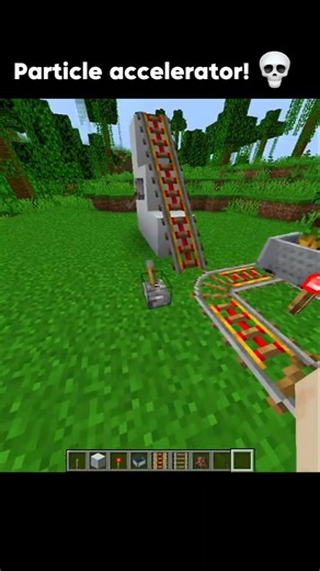 Particle accelerator 💀 #minecraft