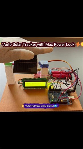 👉 “How To Make Solar Tracking System Using Arduino | Smart Solar Tracker Without Sensors 😱”