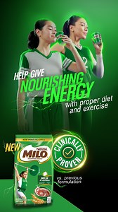 503 reactions | Did you know? MILO® is clinically proven to help sustain energy for 2 hours, with proper diet and exercise. Give MILO® nourishing energy for school, drink MILO® everyday! ASC Ref. No. N0155P082224M | MILO® Philippines | Facebook