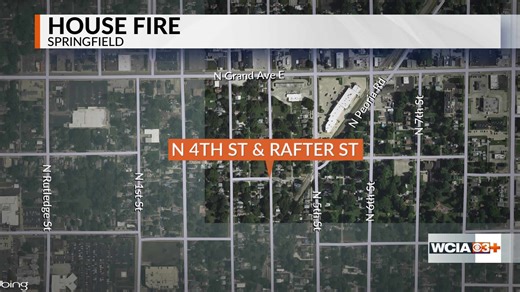 Springfield Fire Dept. battles early morning house fire