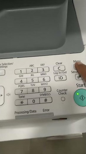 HOW TO ADD IP ADDRESS(NETWORK SETTING) IN CANON IR.1435IF