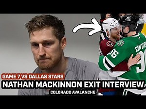 Nathan MacKinnon UNSURE What's Next For Avs After Game 7 LOSS vs Stars